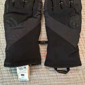 Mountain Hardwear Men’s XL Black Gloves